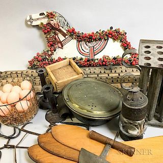 Group of Kitchen and Domestic Items