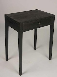 Painted Wood SIde Table