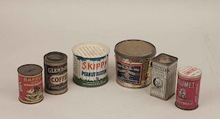Assorted Vintage Tin Containers