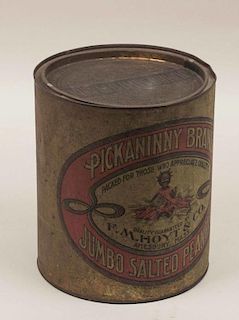 Pickaninny Brand Peanuts Tin