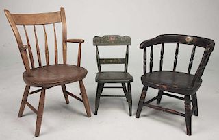 Three Childrens Chairs