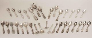 Assorted Silver Spoons