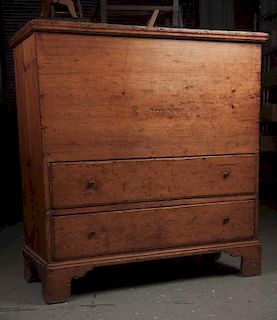 Pine Chest Over Two Drawers