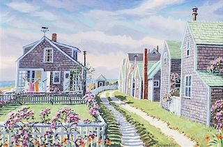 Paul Arsenault, (American, 20th century), Nantucket, Massachusetts