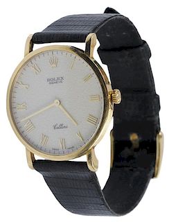 18kt. Rolex Cellini Watch