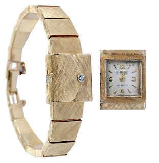 14kt. Lady's Covered Watch