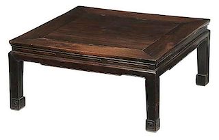 Fine Chinese Hardwood Low Table