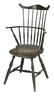 American Comb-Back Windsor Arm Chair
