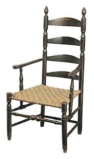 American Ladder Back Arm Chair