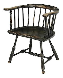 Pennsylvania Style Windsor Arm  Chair