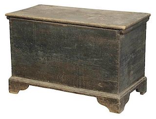 Southern Chippendale Decorated Blanket Chest