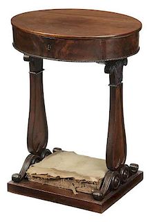 Classical Mahogany Sewing Table