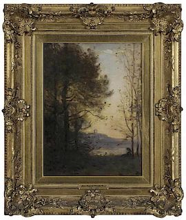 Manner of Jean-Baptiste-Camille Corot