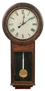 Large Scale Classical Rosewood Wall Clock