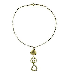 Elizabeth Rand 18k Gold Pendant Necklace