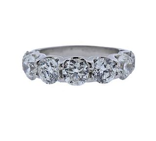 14k Gold 4.00ctw Diamond Wedding Half Band Ring