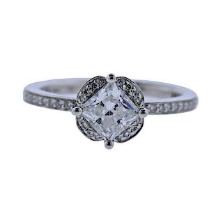 Ritani 18K Gold Diamond Engagement Ring Mounting
