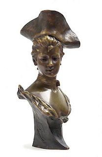 * After Georges van der Straeten, (19th Century), Bust of a Lady