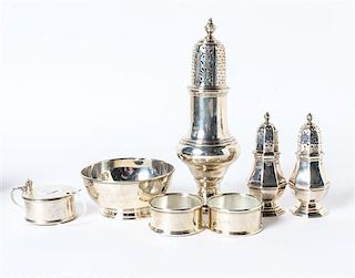 A Collection of English Silver Table Articles, Walter H. Wilson, London, 1964-66 and Lionel Alfred Crichton, London, 1913-191