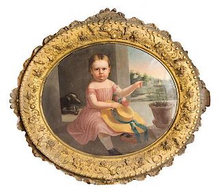 * Artist Unknown, (19th century), Portrait of Child, 1865-1870