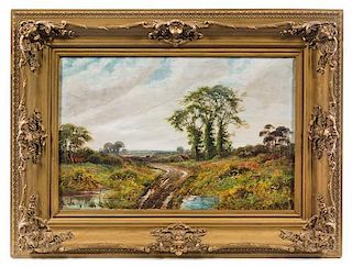 * Edwin Cole, (British, 19th century), Pastoral Landscape
