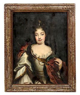 * Continental School, (17th century), Portrait of a Lady