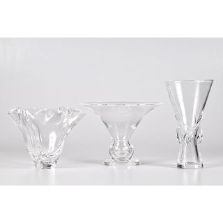 Steuben Crystal Vases