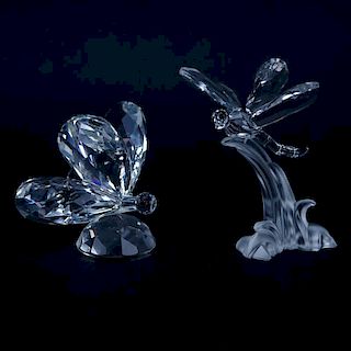 Two (2) Swarovski Crystal Animal Figurines in Original Boxes