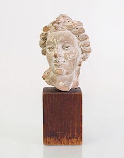 TERRACOTTA BUST OF A WOMAN, AFTER THE ANTIQUE
