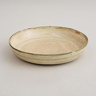 SONG STYLE IVORY GLAZED POTTERY DEEP DISH