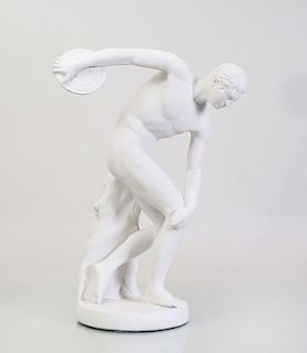 PLASTER MODEL OF THE DISCUS THROWER, MODERN