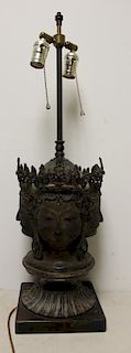 Antique South East Asian Patinated Metal