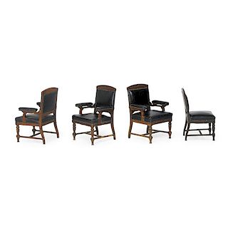 SET OF FOUR VICTORIAN CHAIRS