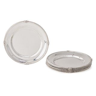 TOWLE STERLING SILVER DINNER PLATES