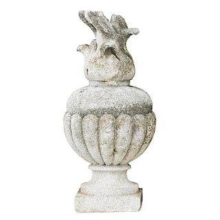 NEOCLASSICAL STYLE STONE FINIAL