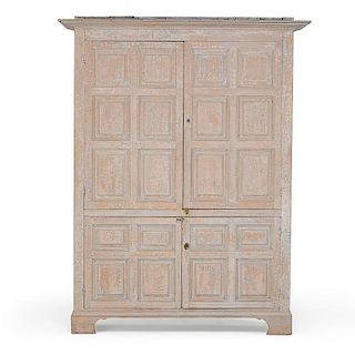 ENGLISH PAINTED CUPBOARD