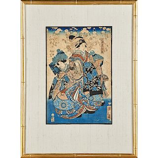 SCHOOL OF UTAGAWA KUNIYOSHI (Japanese, 1797-1861)