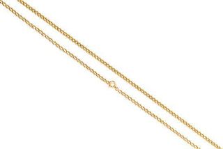 * An 18 Karat Yellow Gold Longchain Necklace, 23.40 dwts.