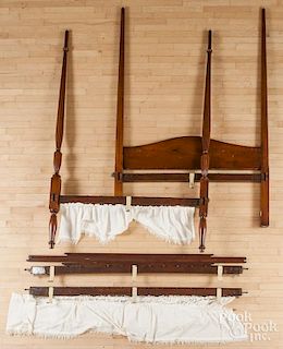 Sheraton maple canopy bed