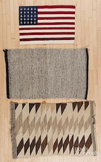 Three Southwest weavings