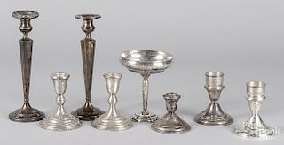 Weighted sterling silver tablewares