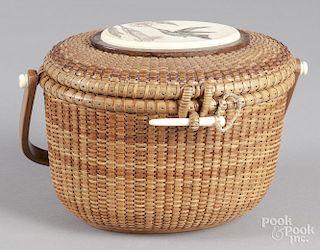 G. L. Brown Nantucket basket purse