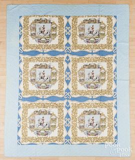 William Henry Harrison memorial quilt