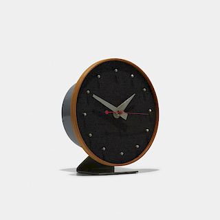 George Nelson & Associates, Masonite table clock, model 4767A