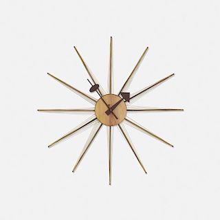 George Nelson & Associates, String wall clock, model 2214B