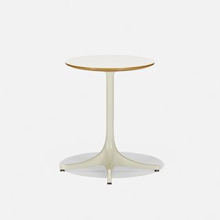 George Nelson & Associates, pedestal occasional table, model 5451