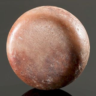 A Ferruginous Quartz Biscuit Discoidal, From the Collection of Jan Sorgenfrei