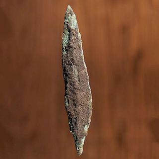 An Old Copper Culture Heavy Spear, From the Collection of Roger "Buzzy" Mussatti, Michigan