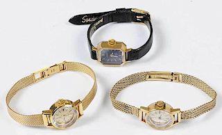Three Lady's Watches