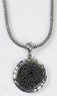 John Hardy Sterling Silver & Gemstone Necklace